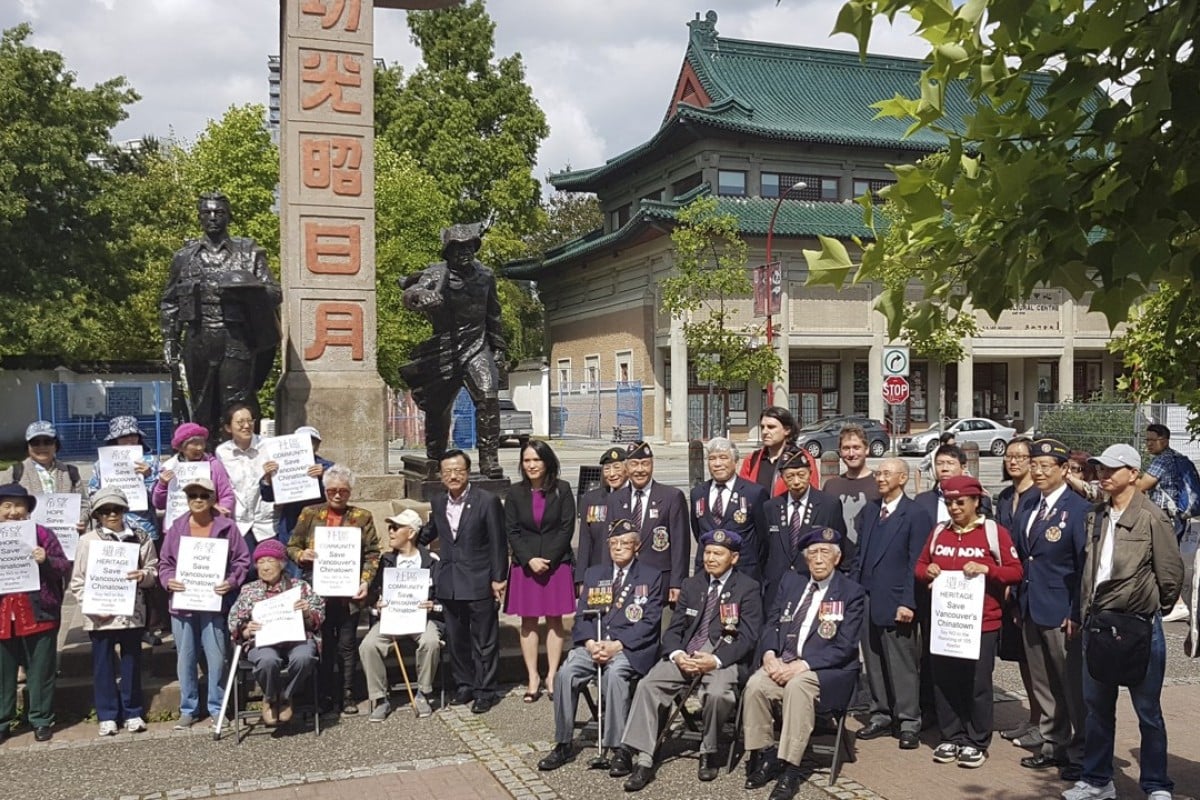 Historic protest image from Chinatown